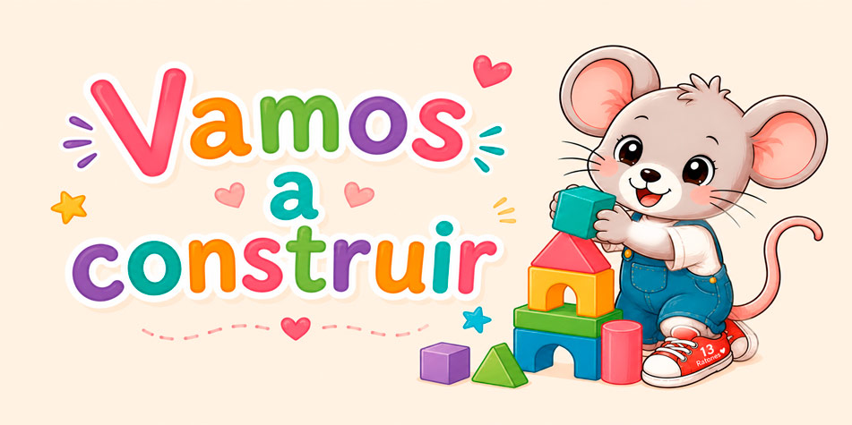 Vamos a construir, en papelería 13 ratones martos